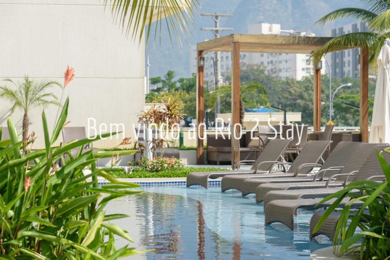 Verano Stay Flat Com Garagem E Wi-Fi - Parque Olimpico Rio de Janeiro Ngoại thất bức ảnh