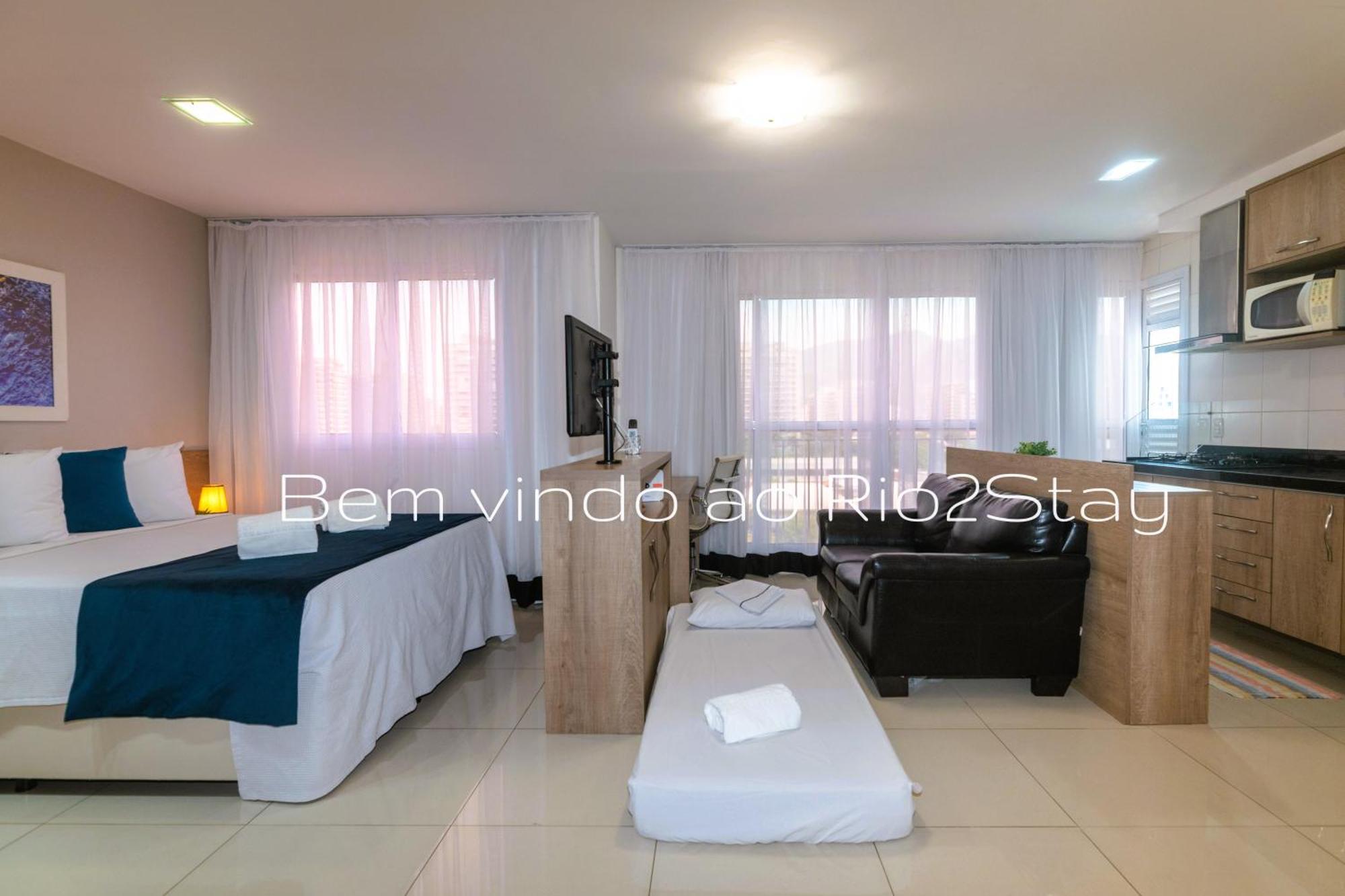 Verano Stay Flat Com Garagem E Wi-Fi - Parque Olimpico Rio de Janeiro Ngoại thất bức ảnh